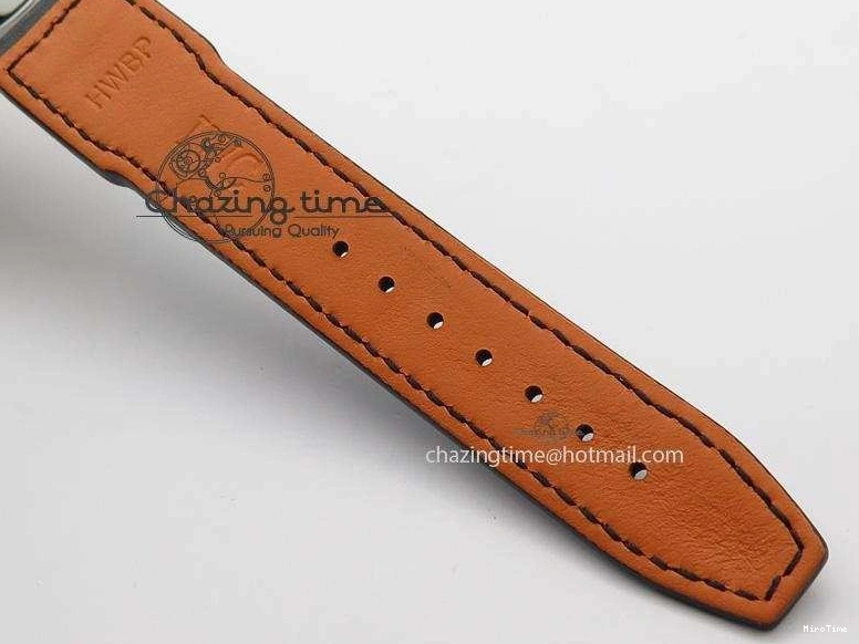 MIROTIME 0825 Fashionable Mark XVIII IW327002 V6F Best Edition White Dial On Black Leather Strap A 7312